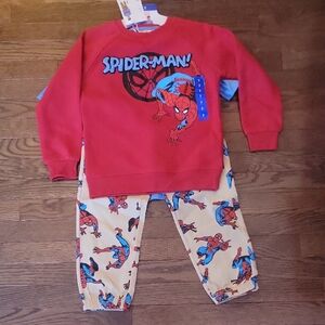 Marvel Spider-Man Kids Set - Pants, Sweater & Tshirt